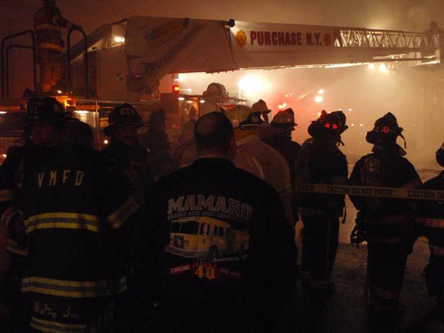 3/19/08 - M/A to Port Chester - Structure Fire (Courtesy of Steve Loddo, Rye FD)